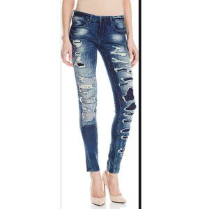 Distressed Blank NYC Skinny Jeans